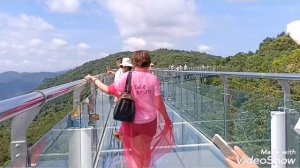 Стеклянный мост. Китай. Отдых на Хайнане.