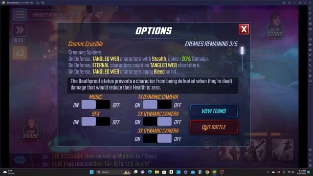 COSMIC CRUCIBLE - ROOM 5 COUNTER - MSF- MARVEL STRIKE FORCE смотреть онлайн