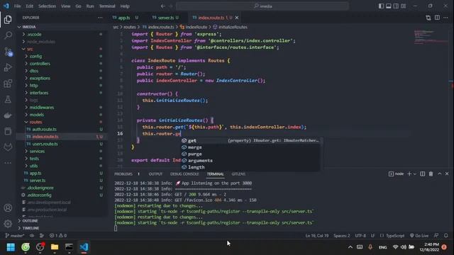 Express and Typescript: Create Typescript Template And Setup смотреть онлайн