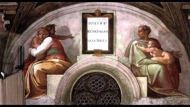Сикстинская капелла. Фрески Микеланджело - предки христа, библейские сюжеты. смотреть онлайн