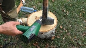 Колун для дров за копейки ?  Доработка своими руками