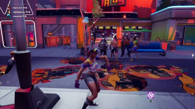 Beach Bomber with all my EMOTES in PARTY ROYALE!! | Fortnite смотреть онлайн