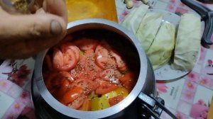Готовим долму в Авганском казане