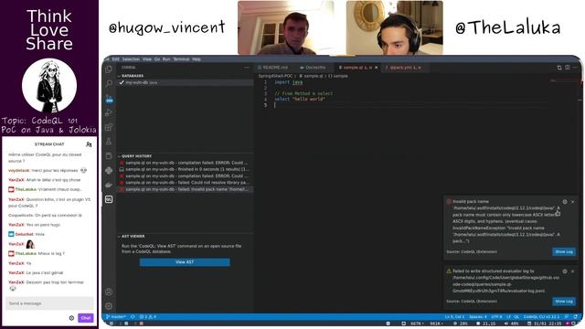 EP 008 | CodeQL PoC on Jolokia/Java & pd-simpleserver/golang with @hugow_vincent part 2/3 смотреть онлайн
