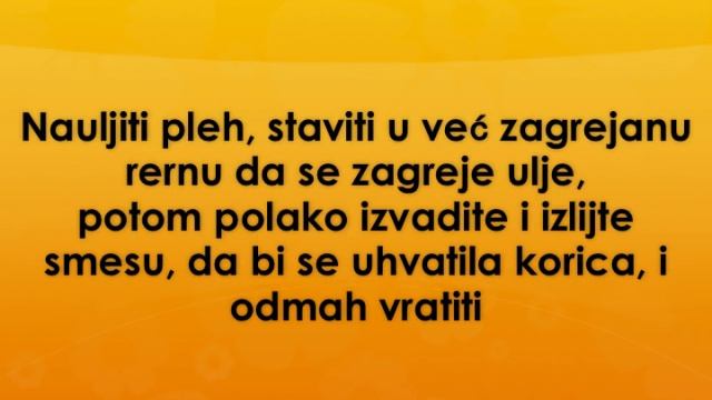Gibanica sa tikvicama Recept смотреть онлайн