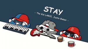 The Kid LAROI, Justin Bieber - STAY (cover by Bongo Cat) ?