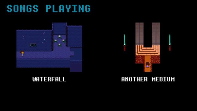 Undertale Recurring Musical Themes -- Waterfall/Ruins смотреть онлайн
