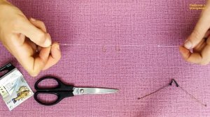 Как привязать два крючка на один поводок, чтобы они не путались