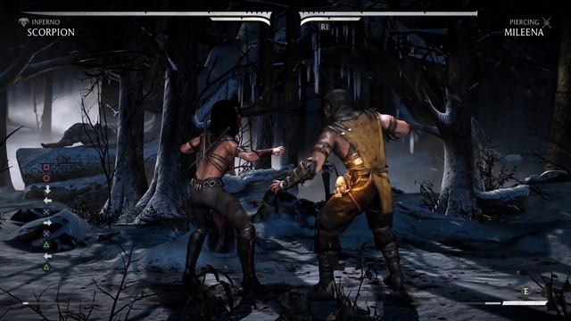 Mortal Kombat X Scorpion (Inferno) BnB Combos v2 смотреть онлайн