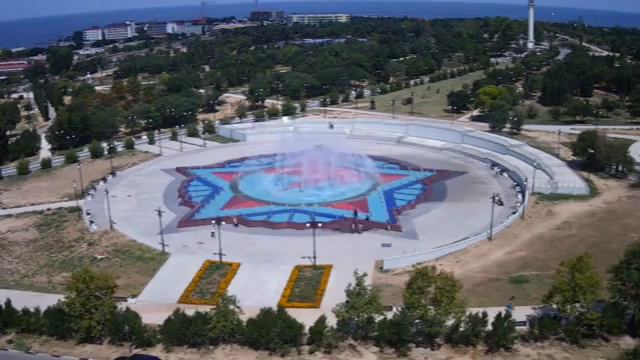 Парк Победы. Строительство фонтана..03 августа 2019 года смотреть онлайн
