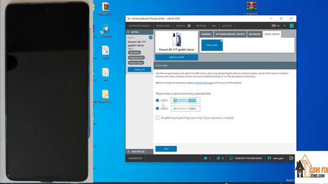xiaomi 11t agate imei repair dual sim chimera tool смотреть онлайн