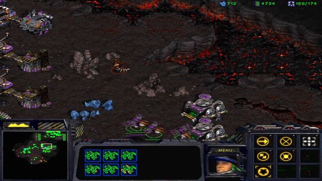 207. StarCraft I: Original Custom Scenario [Terran v/s 3 Zerg] (Dark Crystal) смотреть онлайн