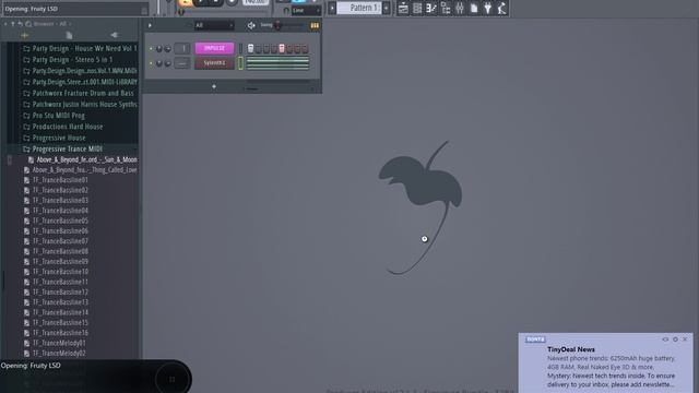 Импорт MIDI файлов в FL Studio 12. смотреть онлайн