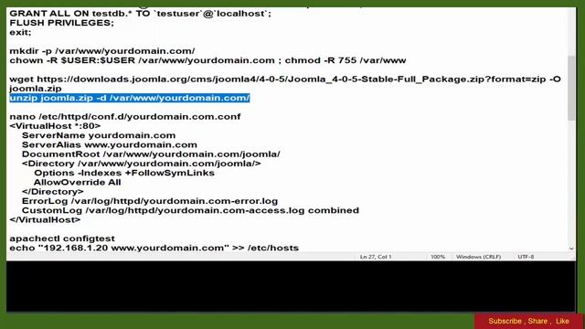 How To Install Joomla on Rocky Linux 8 смотреть онлайн