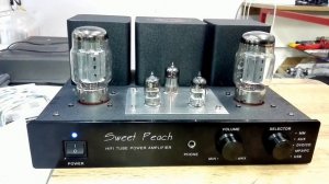 SWEET PEACH ремонт лампового усилителя с али