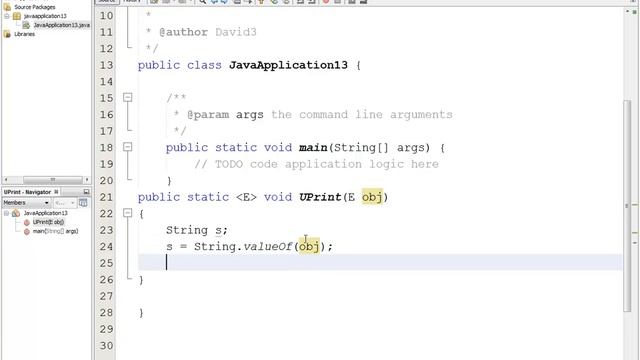 Java Programming - Generics - Generic Method Example смотреть онлайн