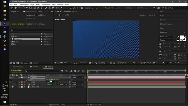 Audio React with Trapcode Form - After Effects Tutorial смотреть онлайн