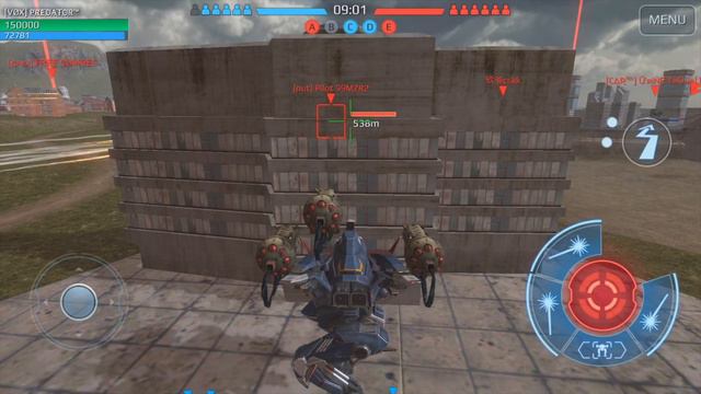 LEVEL 12 NEW HEAVY DASH BOT - BULGASARI GAMEPLAY | War Robots смотреть онлайн