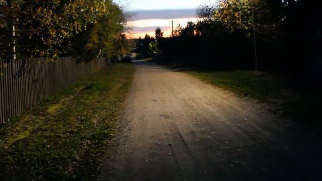 20.09.18. Луна и фонари в деревне. Север Вологодской области смотреть онлайн