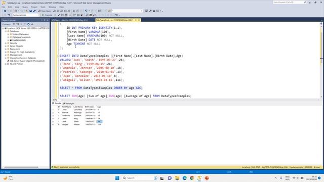 SQL Fundamentals - Part 4 - Data Types EXPLAINED to a T смотреть онлайн