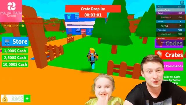 нашли золотую кнопку ютюба в роблоксе. ROBLOX TYCOON смотреть онлайн