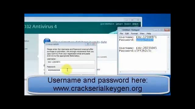 Eset NOD32 Username and Password Forever смотреть онлайн