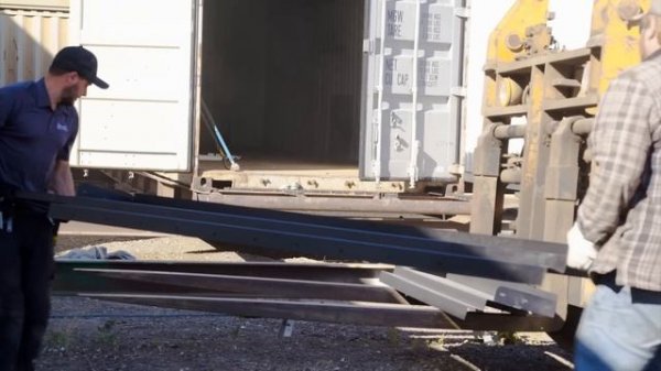 Connecting Two Shipping Containers Together! Double Wide Home, Garage, Warehouse - DIY - NO WELDING