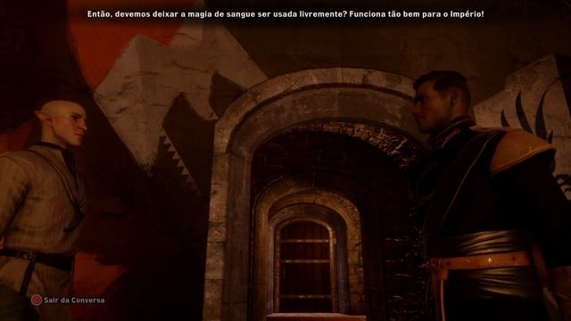 Dragon Age™: Inquisition - Solas tells Connor about elven culture - Stoic смотреть онлайн