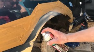 Ремонт арок своими руками за копейки. Убираем рыжики и делаем ее как новую. МАРАФЕТ