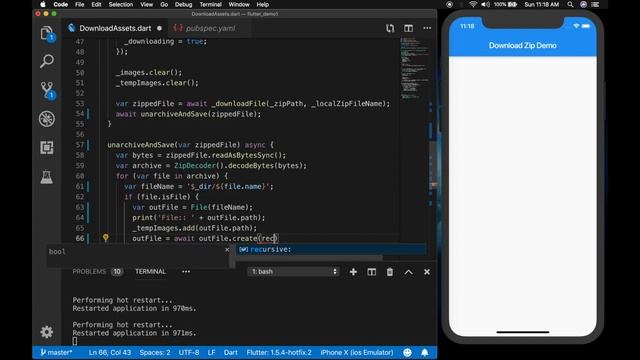#Flutter Tutorials - Download ZIP, Extract, Show Extracted images in a ListView (coderzheaven.com) смотреть онлайн