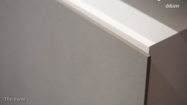 Решения для тонких фасадов от Blum смотреть онлайн
