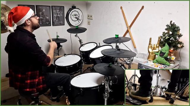 KORN - KIDNAP THE SANDY CLAWS | Drum Cover смотреть онлайн