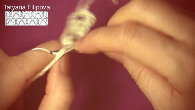 Узор для пледа крючком смотреть онлайн