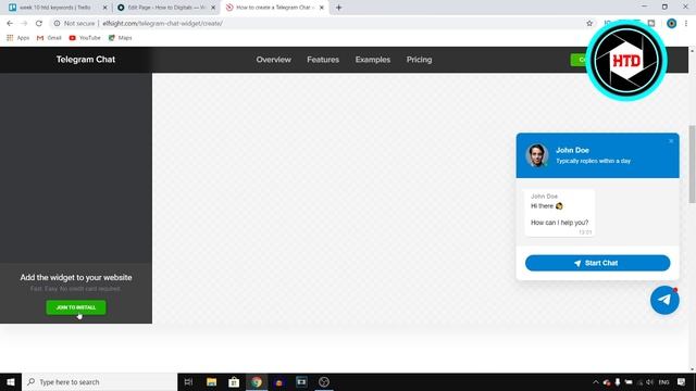 How to Add Telegram Chat in WordPress (Simple) смотреть онлайн