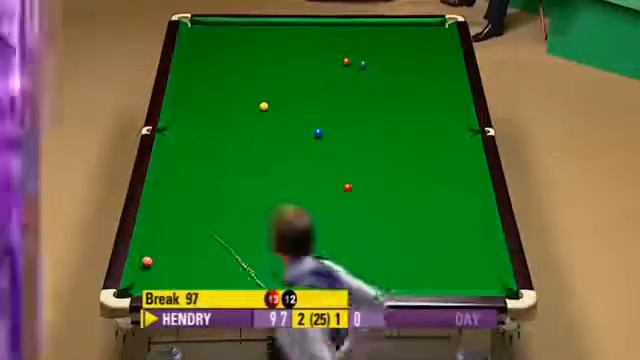 Stephen Hendry missed 147 against Ryan Day WCH 2008 смотреть онлайн
