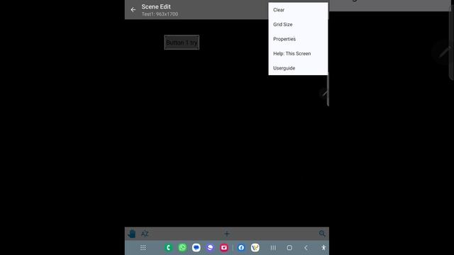 Create a scene in tasker - Simple example with button смотреть онлайн