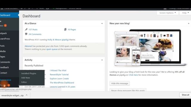 #Rewardstyle Widget Plugin #Wordpress Tutorial | Adding to your fashion blog | Fiona McGuire смотреть онлайн