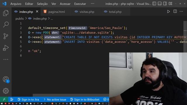 Criar Contador de Visitas e salvar em Banco de Dados com PHP, SQLITE e JS | Passo a Passo смотреть онлайн