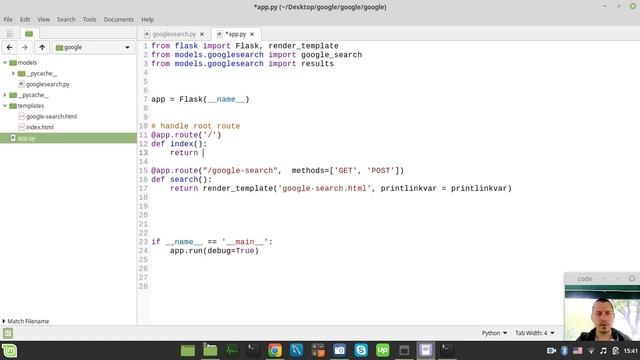 Helping my subscriber to create Flask app running google search scraper to mimic Google behavior смотреть онлайн
