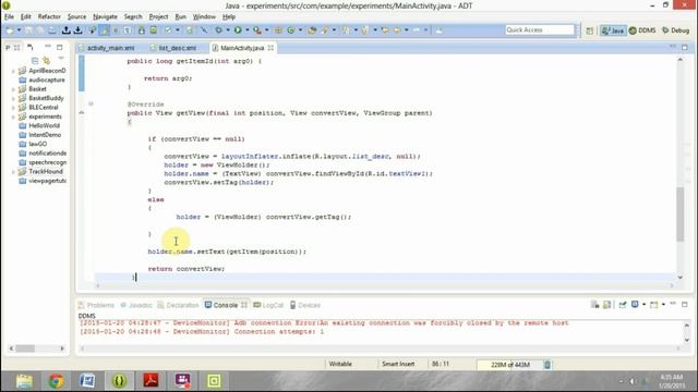 Display ListView in Reverse Order (Latest First on Top) | Android Example and Tutorial смотреть онлайн