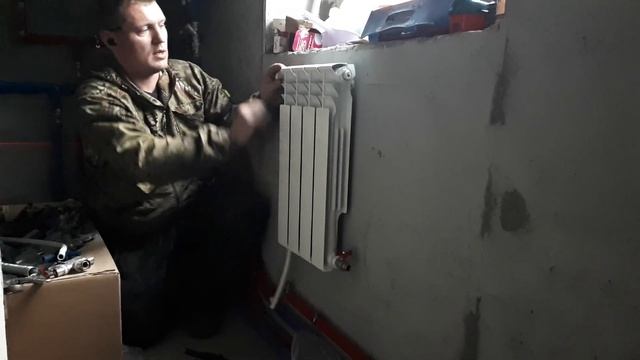 Обвязка радиатора металлопластом. смотреть онлайн