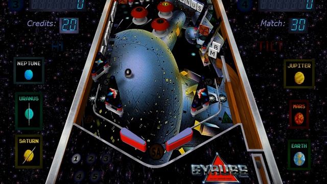 The Gyruss (pinball table based on Gyruss arcade game) смотреть онлайн