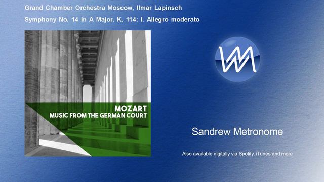Grand Chamber Orchestra Moscow, Ilmar Lapinsch - Symphony No. 14 in A Major, K. 114: I. Allegro mod смотреть онлайн