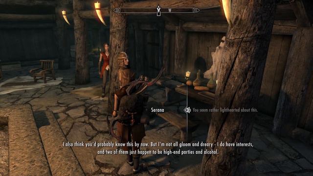 Serana's Trade Responses and She Loves Parties (SDA mod) - Skyrim, The Elder Scrolls V смотреть онлайн