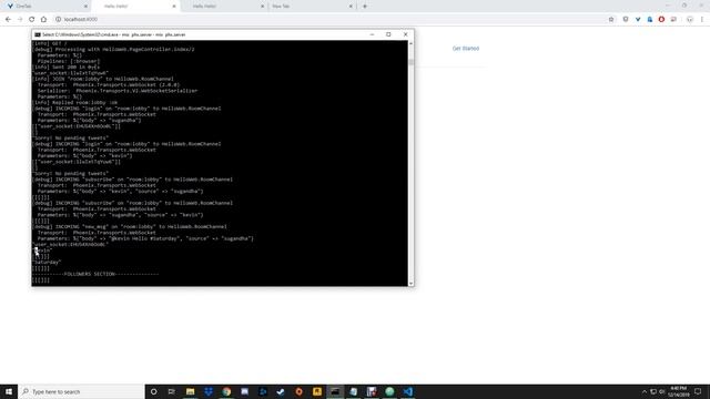 Twitter Implementation - Phoenix and Web Sockets (Elixir) смотреть онлайн