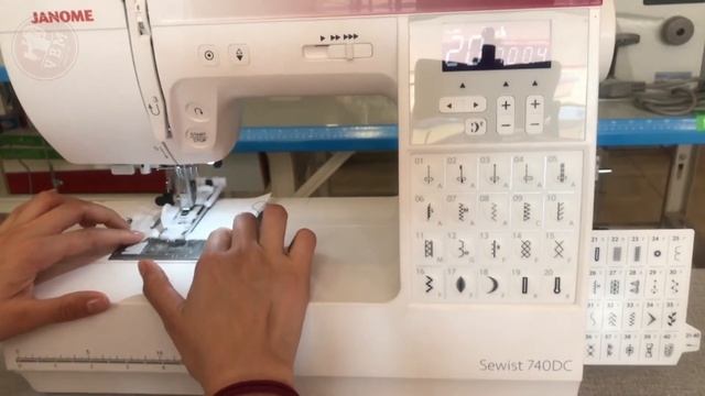 JANOME 740DC ສາມາດຫຍິບງານເສື້ອສູດ , ເສື້ອແວັດ , ເສື້ອໄໝ ແລະ ຫຍິບລວດລາຍໄດ້ 40 ລາຍ смотреть онлайн