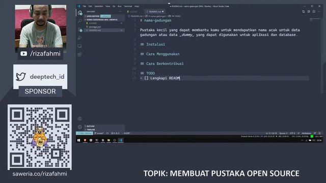 ? Membuat Pustaka Open Source (Edisi JavaScript) | RandomScreencast смотреть онлайн