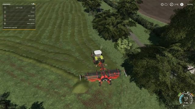 WINDROWING WITH A...TELEHANDLER? | FARMING SIMULATOR 19 смотреть онлайн