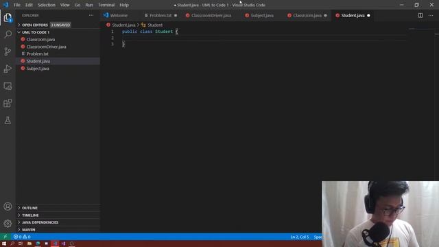 UML Design and Coding with Java : Coding Stream #1 смотреть онлайн