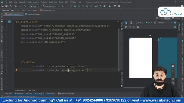 How to Design in Android App (Layouts) writing code in XML - Hindi #15 смотреть онлайн